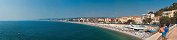 La baie des Anges et la promenade des Anglais  Nice (Alpes-Maritimes, France)