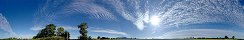 Cloudy Sky near Le Douet (Calvados, France)