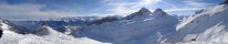 Ski à Tsantonnaire au-dessus d'Ovronnaz (Canton du Valais, Suisse)