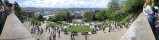 Paris depuis la basilique du Sacr Coeur (France)