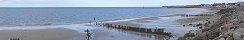 Fishermen on Grandcamp-Maisy Beach (Calvados, France)