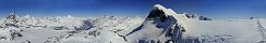 View from Klein Matterhorn (Zermatt area, Switzerland)