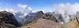 Vue sur le Pico do Arieiro (Ile de Madre, Portugal)