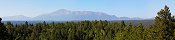 Pikes Peak depuis le Mont Herman (Colorado, Etats-Unis)