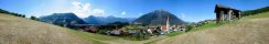 Leins village in Pitztal (Tyrol, Austria)