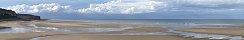 Vierville-sur-Mer Beach at Low Tide (Calvados, France)