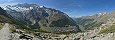 Saas Fee et Saas Grund depuis Plattjen (Haut Valais, Suisse)