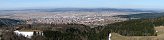 Pontarlier from Larmont Mountain (Doubs, France)