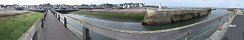 Harbor Entry and Exit on the Pier (Grandcamp-Maisy, Calvados, France)