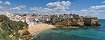 La plage de Carvoeiro prs de Lagoa (Algarve, Portugal)