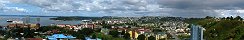 Vue sur la baie de Puerto Montt (Chili)