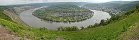 Le Rhin depuis le Restaurant GedeonsEck (prs de Boppard, Allemagne)