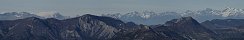 Vue depuis au-dessus de Saint-Geniez (Alpes-de-Haute-Provence, France)