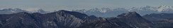 Vue depuis au-dessus de Saint-Geniez (Alpes-de-Haute-Provence, France)