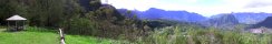 Le cirque de Salazie vu d'une route forestière (Ile de la Réunion)