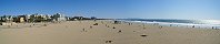 La plage de Santa Monica (Californie, Etats-Unis)