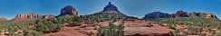 Bell Rock dans le parc d'état de Red Rock (Près de Sedona, Arizona, Etats-Unis)