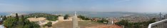 The city of Sète from Mount St Clair (South of France)