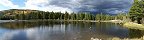 Le lac Sprague, parc national de Rocky Mountain (Colorado, Etats-Unis)