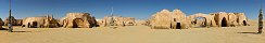Star Wars movie set at Chott el Gharsa (Mos Espa, Tunisia)