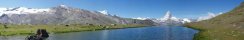 Le Stellisee et le Cervin (Région de Zermatt, Suisse)