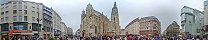 St Stephen's Cathedral and Stephansplatz in Vienna (Austria)