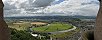 Stirling depuis le monument Wallace (Ecosse)