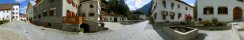 The village of Susch (Engadin, Eastern Switzerland)