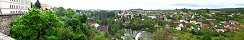 City Wall and Luznice River (Tabor, Czech Republic)