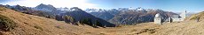 Vue depuis Tignousa prs de St-Luc (Canton du Valais, Suisse)