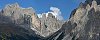 Les tours de Vajolet (Dolomites, Belluno, Italie)