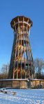 La tour de Sauvabelin à Lausanne (Canton de Vaud, Suisse)