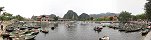 Landing at Trang An Grottoes, Tam Coc (Vit Nam)