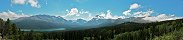 Le lac infrieur de Two Medicine (Parc national de Glacier, Montana, Etats-Unis)