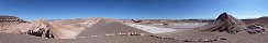 Valle de la Luna près de San Pedro de Atacama (Chili)
