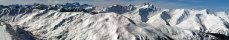 En haut des pistes de Valmeinier (Savoie, France)