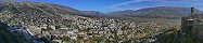 Gjirokastr depuis le chteau de Kalaja (Albanie)