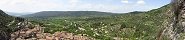 Vue depuis Moustiers-Sainte-Marie (Alpes-de-Haute-Provence, France)