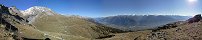 View from Violettes Cabin above Montana (Canton of Valais, Switzerland)