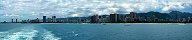 Honolulu and Waikiki Beach from Atlantis Submarine (Hawaii, USA)