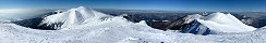 Vue hivernale depuis le sommet du Chleb (Rpublique slovaque)